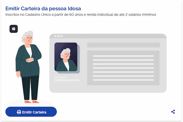 carteira do idoso como solicitar