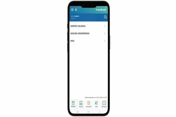 aplicativo Caixa Trabalhador