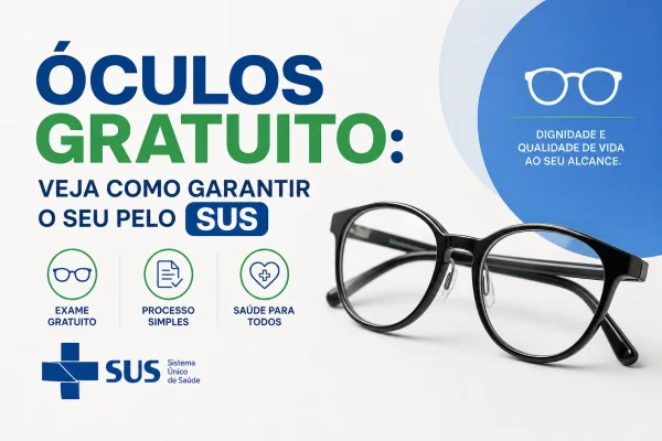 Óculos Gratuito: Veja Como Garantir o Seu Pelo SUS