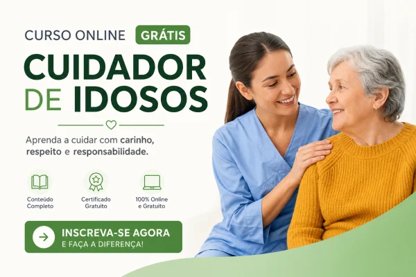 curso cuidador de idosos gratuito online
