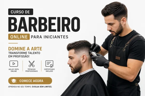 curso barbeiro profissional online iniciante