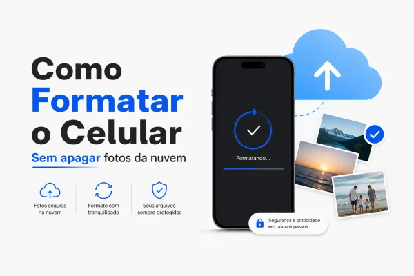 formatar celular sem apagar fotos nuvem