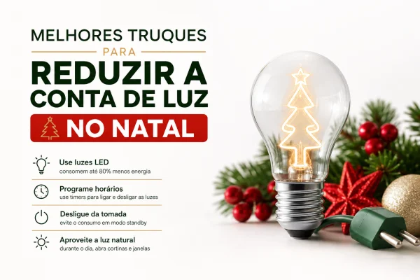 truques reduzir conta de luz economia