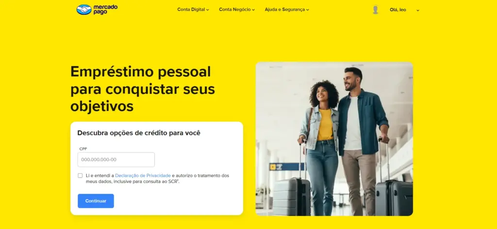 empréstimo Mercado Pago
